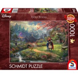 Puzzle Schmidt Spiele 1000 piezas Thomas Kinkade Studios Disney Mulan