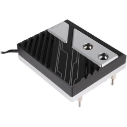 Refrigeración líquida Alphacool Apex 100 mm RGB direccionable AM5 con sensor de temperatura