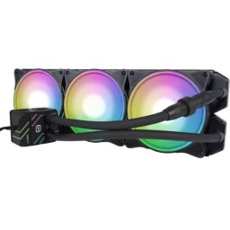 Refrigeración líquida Alphacool Pro Aurora 420 420mm 3 ventiladores RGB direccionable