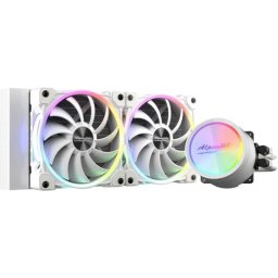 Refrigeración líquida Alpenföhn Agua Glaciar 240 White RGB 240mm 2 ventiladores ARGB