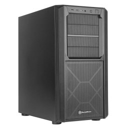 Caja PC SilverStone SETA D1 Midi Tower Negro ATX