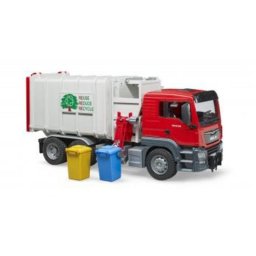 Camión de recogida de basuras BRUDER 03761 a escala 1:16
