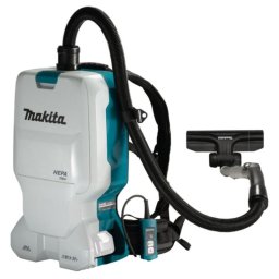 Aspiradora con Bolsa Makita DVC660Z 95W 5,5 L HEPA Negro Azul Gris
