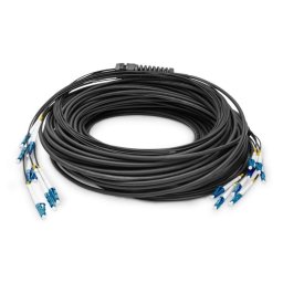Cable de fibra óptica breakout Digitus 100 m 8 fibras LC/UPC - LC/UPC OS2