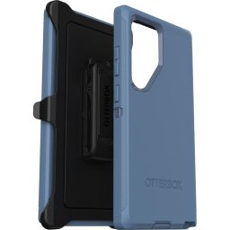 Funda para móvil OtterBox Defender Cover PC y goma azul para Galaxy S24 Ultra