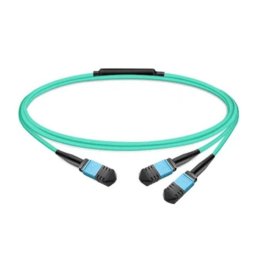 Cable de fibra óptica NVIDIA MFP7E20-N003 3 m MPO a 2x MPO multimodo