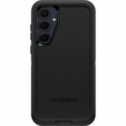 Funda para móvil OtterBox Defender Cover PC y goma negra para Galaxy A55 5G