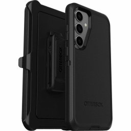 Funda para móvil OtterBox Defender Cover PC y goma negra para Galaxy S24+