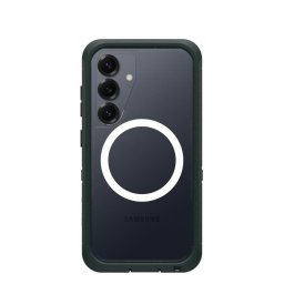 Funda para móvil OtterBox Defender XT Cover plástico verde transparente con imanes para Galaxy S25