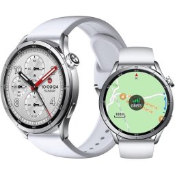 Xiaomi Watch S5 Bluetooth GPS NFC 46mm Plata Correa Caucho 5ATM Pulsómetro