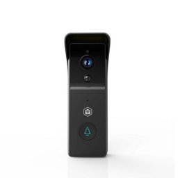 Timbre Nedis WIFICDP21BK Wi-Fi inalámbrico sensor movimiento exterior negro