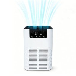Purificador de Aire HEPA Iones Negativos Filtro Carbón Aromaterapia Silencioso 200 m²