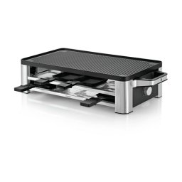 Parrilla de interior WMF Lono rectangular 8 personas 1500 W negro cromo