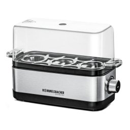Hervidor de huevos Rommelsbacher ER 300, 3 huevos, acero inoxidable, 300 W