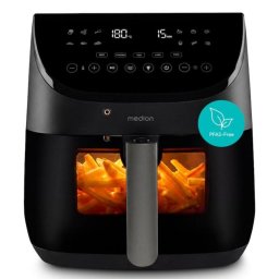 Freidora de Aire Medion MD 13060 6,6L 1700W 10 Programas LED Touch Negra