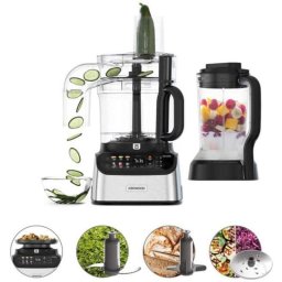 Robot de cocina Kenwood MultiPro OneTouch 3 L Negro/Acero inoxidable 1000 W