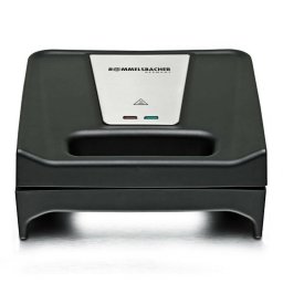 Parrilla eléctrica de contacto Rommelsbacher SWG 700 3 en 1 Negro