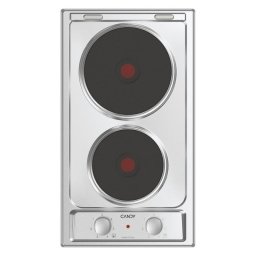 Placa de cocción modular Candy CE32XK 2 zonas acero inoxidable 30 cm