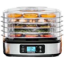 Deshidratador de alimentos Rommelsbacher DA 350 350 W acero inoxidable 5 bandejas