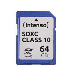 Tarjeta de memoria Intenso 3411490 64 GB SDXC Clase 10 resistente