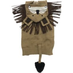 Fred & Rita Fred & Rita - Disfraz Fred & Rita para perros jersey león. (30 cm) Marrón