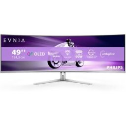 Philips Monitor PC 124,3 cm (48,9") 49M2C8900L-00, 144 Hz, 5K, QD-OLED. Blanco