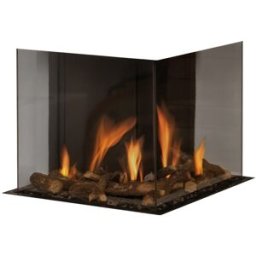 Hergom Hogar Gas Propano MG-50-24-45 CC 4 Caras. Cristal
