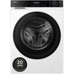 HAIER Lavadora 8kg -1400 rpm, Motor Inverter, X5 Series - HW80-BP14357TUIB. Blanco