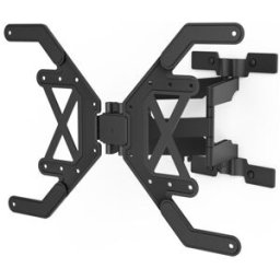 Hama Soporte de pared Fullmotion 2 Brazos Extra Slim para TV 37" a 90" Negro. Negro
