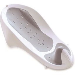Bebe Angel Hamaca de baño para bebé blanco-gris. Blanco / Gris niño