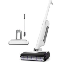 Rowenta Fregona eléctrica X-Clean 10 Tecnología Wet & Dry, Autolimpieza y Secado Automático. Blanco