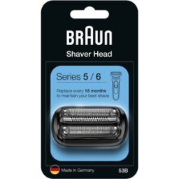 Braun Cabezal de recambio Series 5 53B para afeitadora eléctrica.