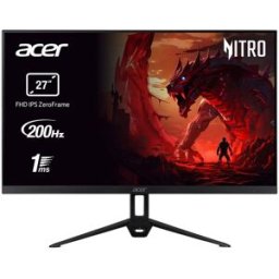 Acer Monitor Pc Gaming 69cm (27") Nitro KG273X1bmipx, 200 Hz Full HD ZeroFrame IPS, HDR10, FreeSync Premium. Negro