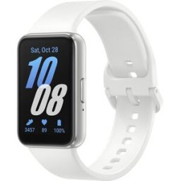 Samsung Galaxy Fit3 Plata-Blanco Pulsera de actividad. Blanco