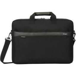 Targus Maletín negro GeoLite EcoSmart Slim para portátiles hasta 16". Negro