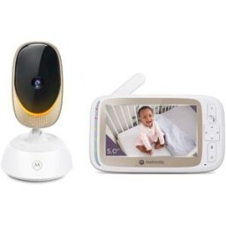Motorola Vigilabebés video 5" VM85 cámara robotizada. Blanco niño