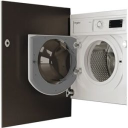 Whirlpool Lavadora integrable 8 kg - 1.400 rpm, Motor Sense Inverter - BIWMWG81485EEU. Blanco