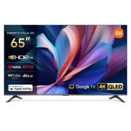 Xiaomi TV QLED 163 cm (65") A Pro 2026 UHD 4K con Google TV, HDR10+, Dolby Audio DTS-X. Gris