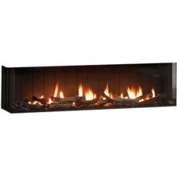 Hergom Hogar Gas Propano MG-140-38 TC DQ 3 Caras. Madera