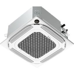 Midea Aire acondicionado cassette Inverter con 3.027,2 Frig-h y 3.276,6 Kcal-h, Monofásico - MCAU-35(12)N8Q-2. Blanco
