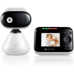 Motorola Vigilabebés 2,8" con cámara fija. Blanco niño