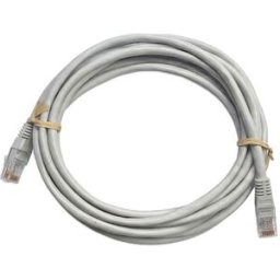 Cable de Red Value Cat 5e RJ45 UTP 3 Metros, Gris