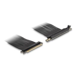 Tarjeta Riser DeLock 88027 PCIe x16 cable 30 cm ángulo 90° Macho a Hembra