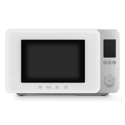 Microondas SMEG MOC02WHMEU 27 Litros 2100W con Grill Air Fry y 25 Programas