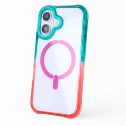 Funda Bumper Reforzada Degradada Compatible Con Magsafe Compatible Con Iphone 16