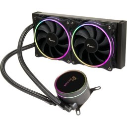 Refrigeración líquida Inter-Tech LC-240 RGB 240mm 2 ventiladores LED RGB