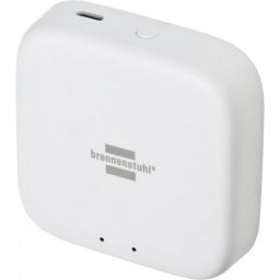 Central domótica Brennenstuhl 1294060 Zigbee 3.0 con control ampliable y alcance 100 m