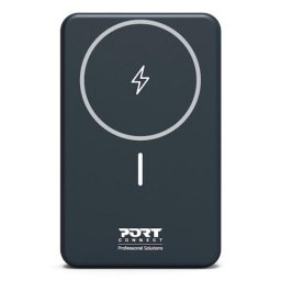 Power Bank Port Designs 907005 10000 mAh Power Delivery Cargador inalámbrico Negro