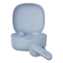 Auriculares Philips TAT2100 inalámbricos Bluetooth TWS para llamadas y música azul claro