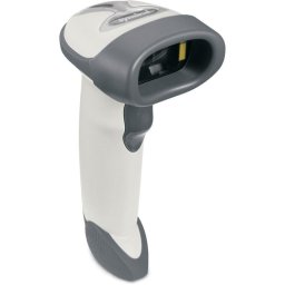 Lector de códigos de barras portátil Zebra LS2208 Laser USB Blanco